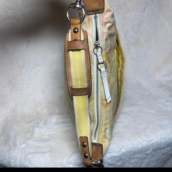Coach Hamptons Scribble Hobo Shoulder Bag, RARE Y2K!! - Picture 7 of 9